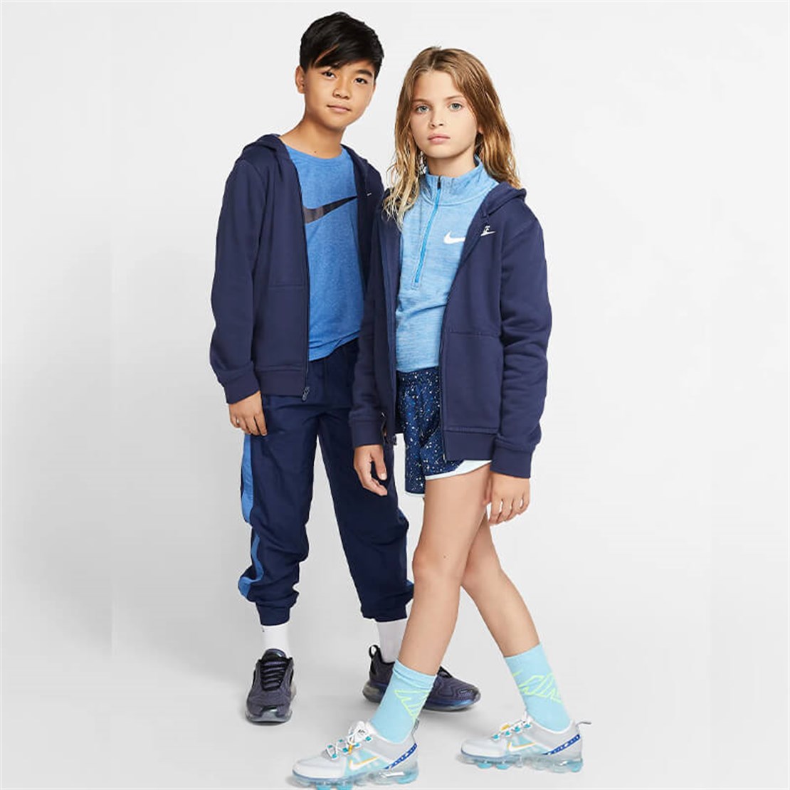 Nike Sportswear Tam Boy Fermuarlı Erkek Çocuk Kapüşonlu Üst | Merit Spor