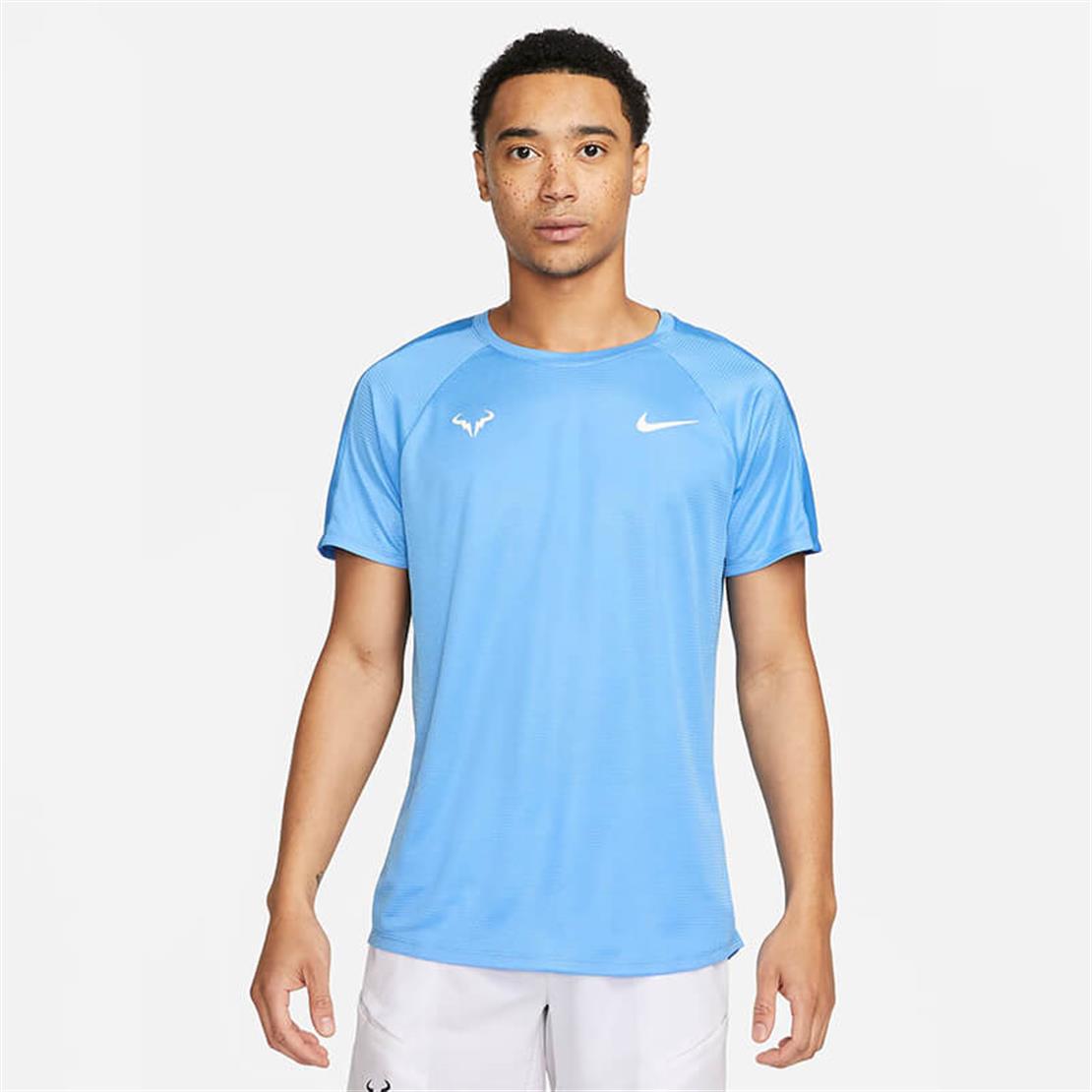 NikeNike Dri-FIT Rafa Challenger Kısa Kollu Erkek Tenis Üstü