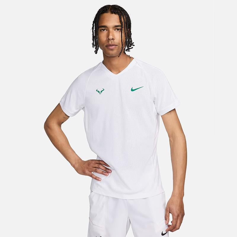 NikeNike Rafa Dri-FIT ADV Kısa Kollu Erkek Tenis Üstü Wimbledon