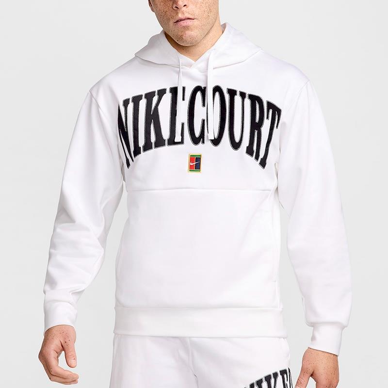 NikeNikeCourt Heritage Baskılı Erkek Tenis Hoodie