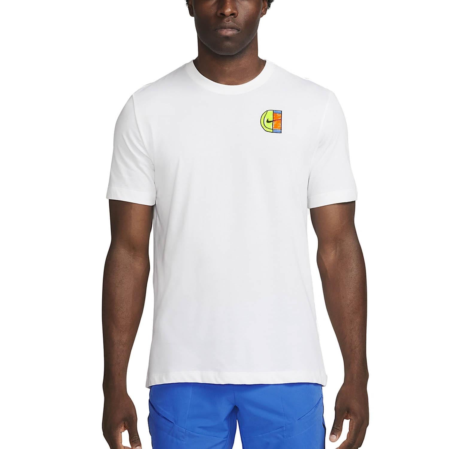 NikeNikeCourt Dri-FIT Erkek Tenis Tişörtü