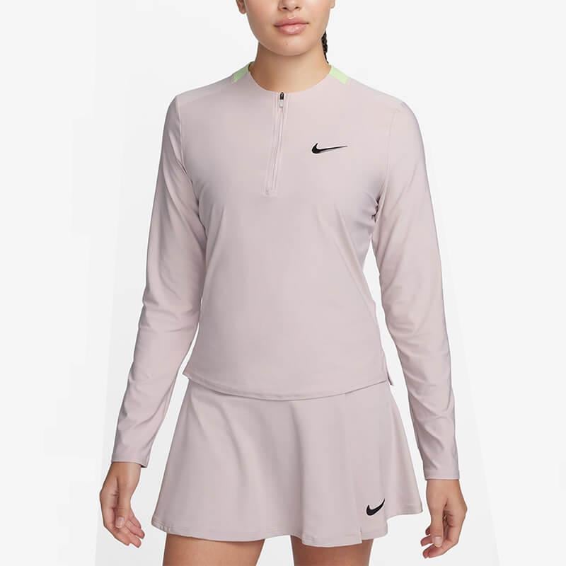 NikeNike Court Core Advantage Yarım Fermuarlı Tenis Top