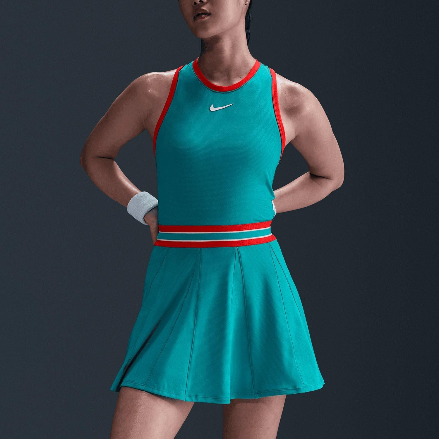 NikeNikeCourt Slam Kadın Dri-FIT Tenis Elbisesi