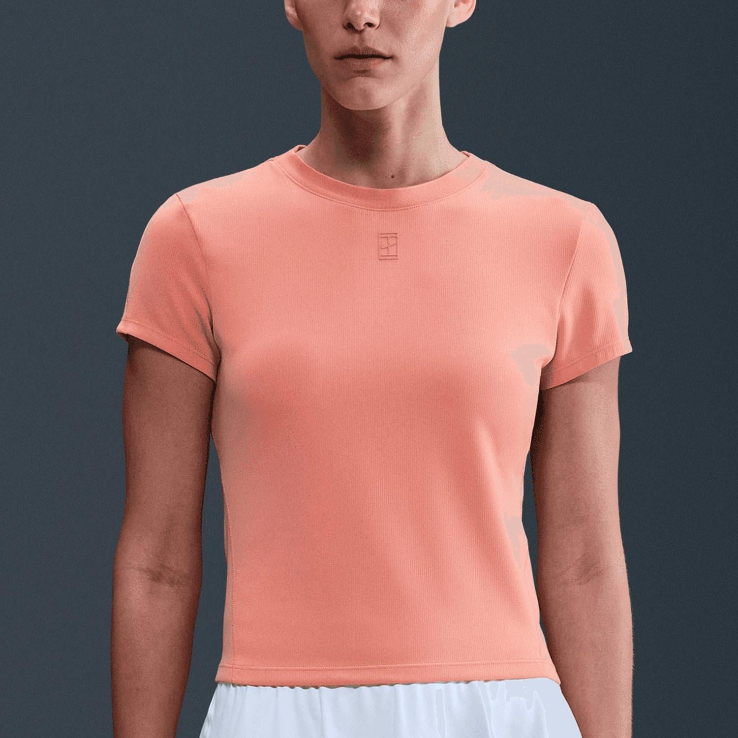NikeNikeCourt Advantage Dri-FIT Kısa Kollu Kadın Tenis Üstü