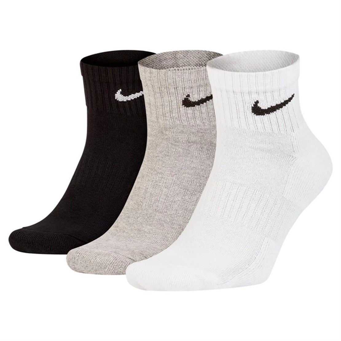 Nike Everyday Cushioned Çok Renkli 3'lü Antreman Çorabı | Merit Spor