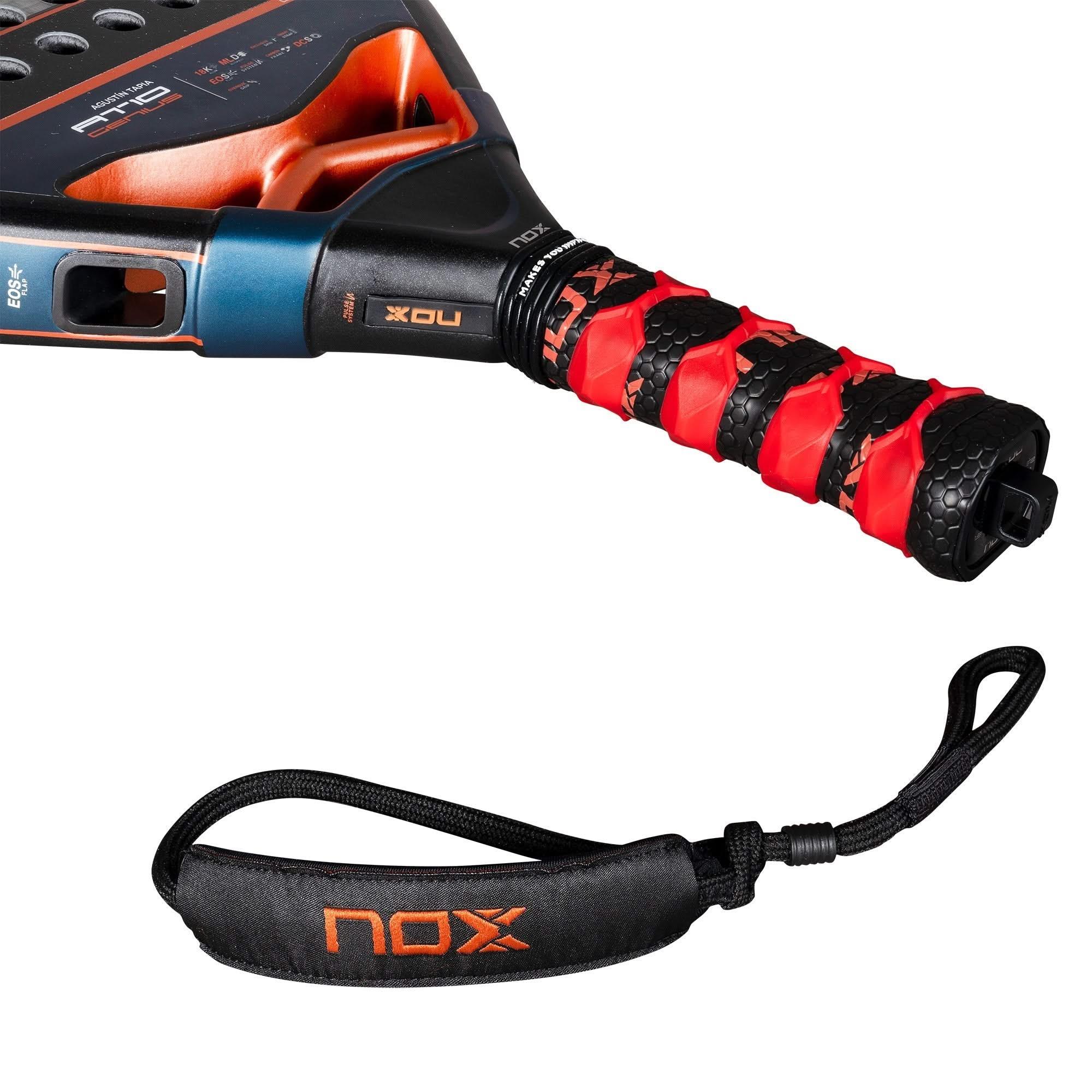 NOX AT10 Genius Attack 18K Alum 2025 Padel Raketi | Agustín Tapia