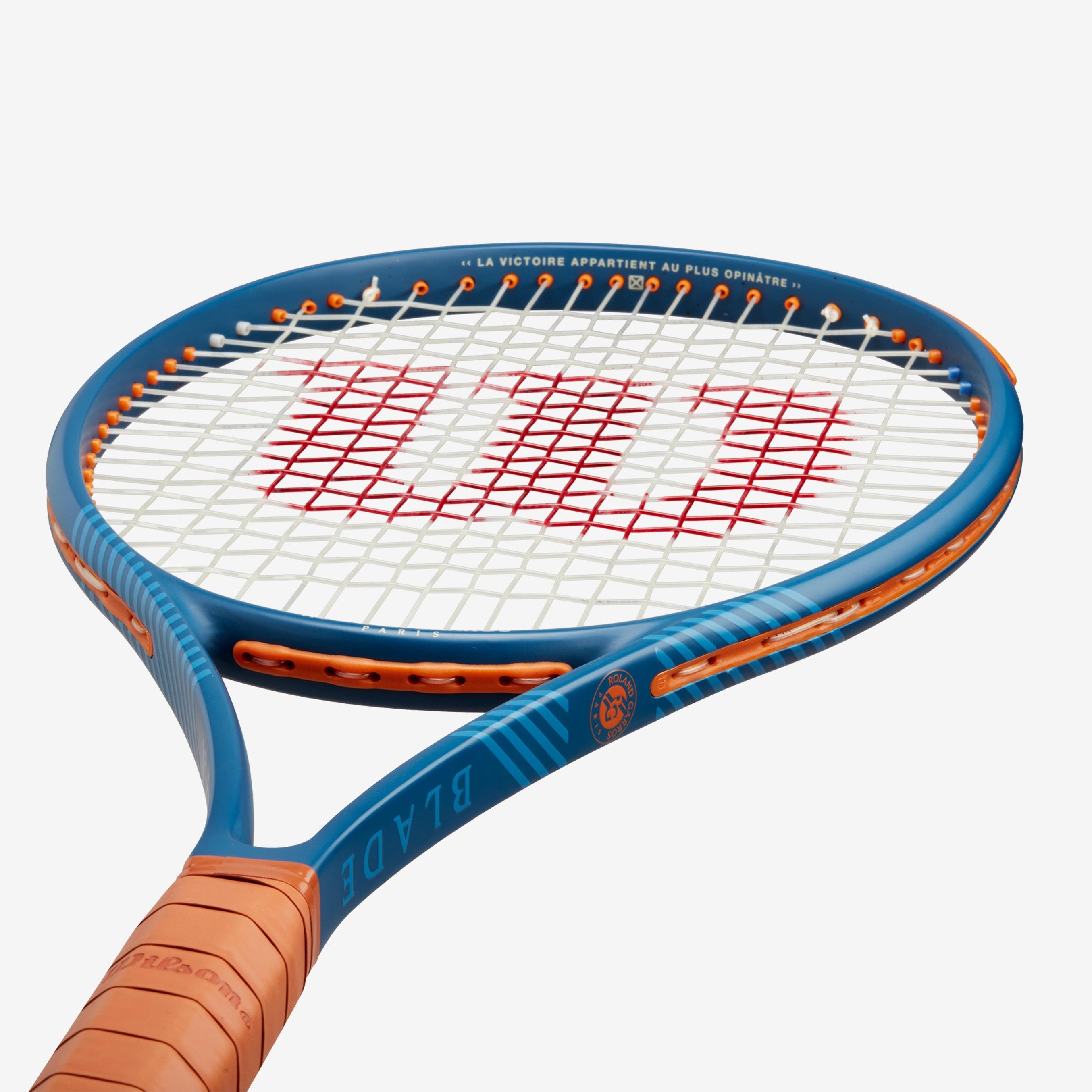 Wilson x Roland Garros Blade 98 (16x19) v9 Tenis Raketi | Merit Spor