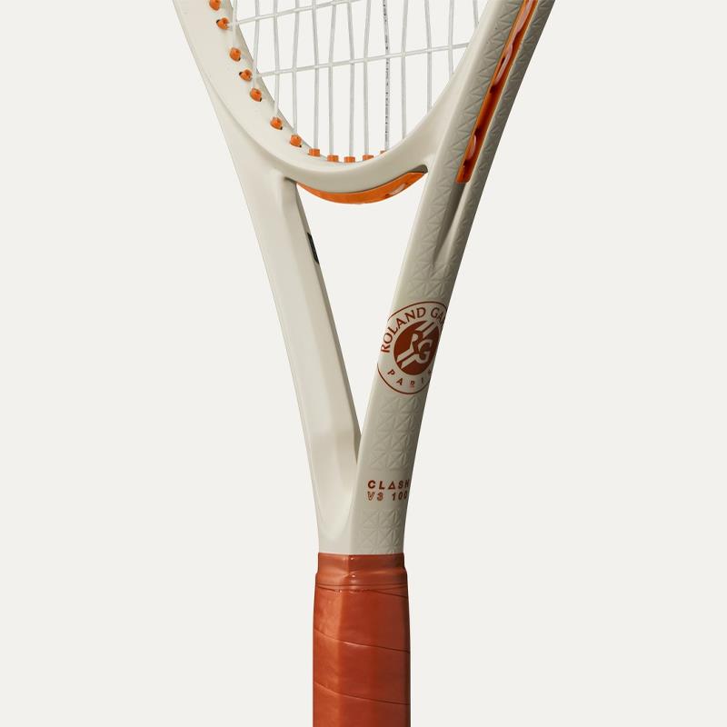 Wilson Clash 100 V3 Roland Garros 2025 Edition Tenis Raketi