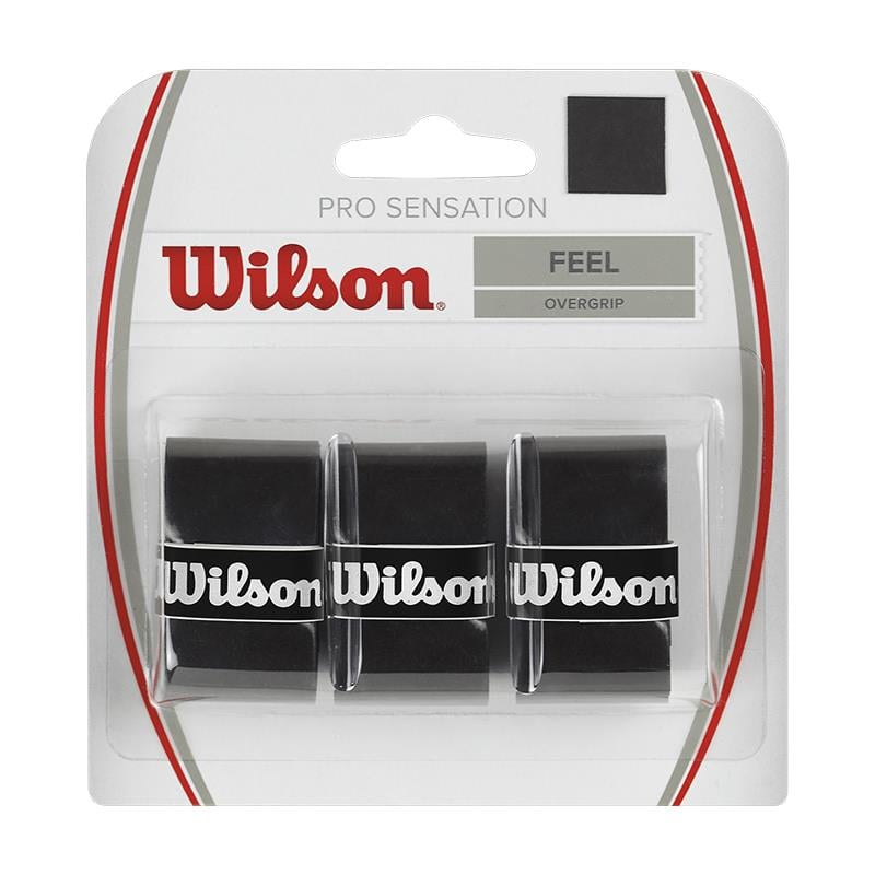 WilsonWilson Pro Sensation Overgrip 3'lü Siyah
