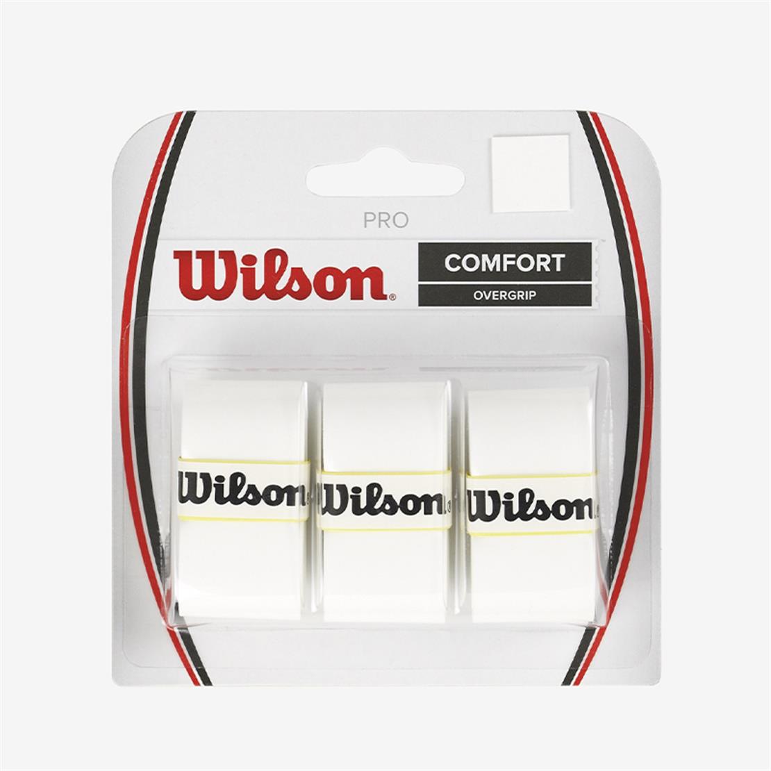 WilsonWilson Pro Overgrip Comfort 3'lü Beyaz