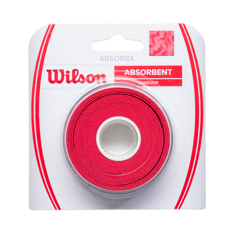 WilsonWilson Absorbx 3'lü Overgrip (Kırmızı)