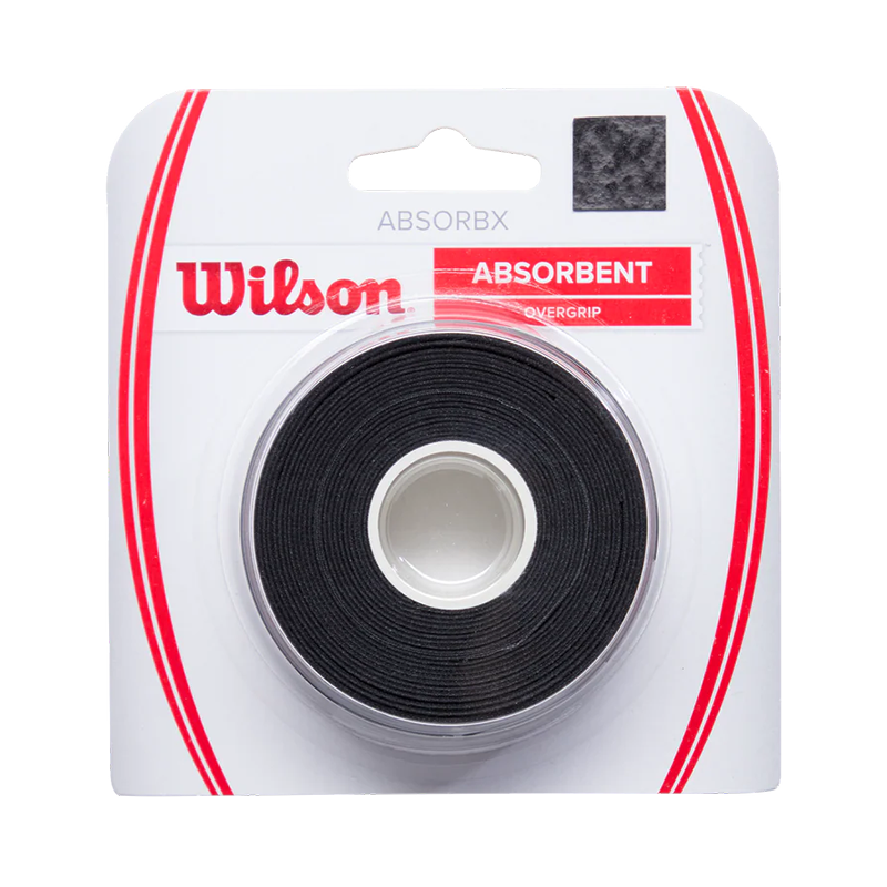 WilsonWilson Absorbx 3'lü Overgrip (Siyah)