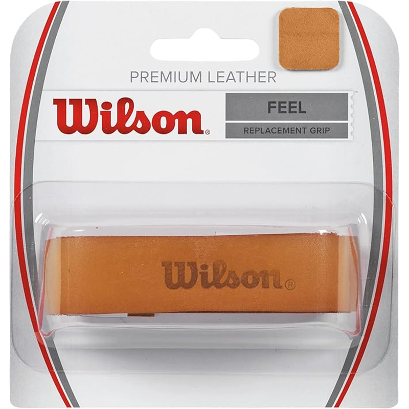 Wilson Premium Leather Replacement Grip | Kahverengi Deri Sap