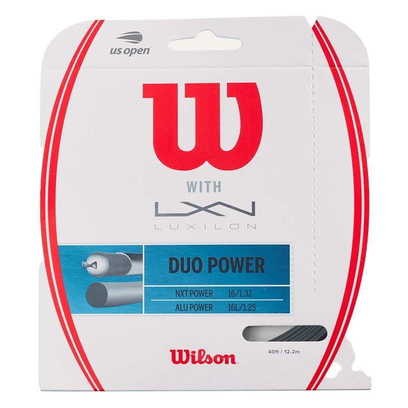WilsonWilson x Luxilon Duo Power ( NXT Power 1.32/ ALU Power 1.25) Tekli Kordaj
