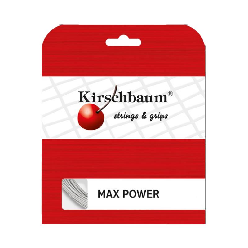 KirschbaumKirschbaum Max Power 1.25mm Tekli Kordaj Set (12m) - Beyaz