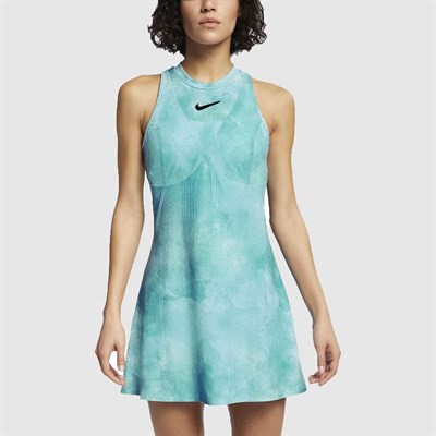 Nike Dri-Fit Maria Kadın Tenis Elbisesi | Yeşil | Merit Spor