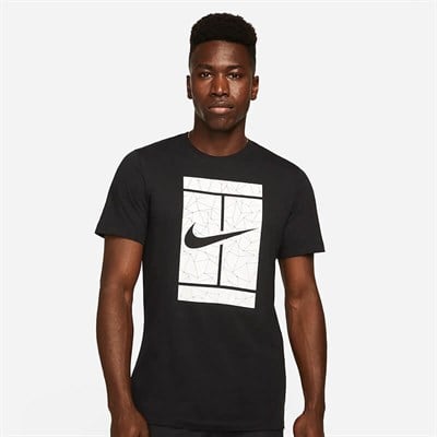 Nike Court Graphic Logo Erkek Tenis Ti ortu Merit Spor