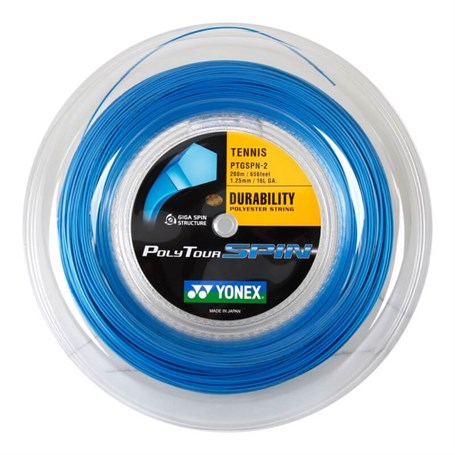 Yonex Poly Tour Spin 125 200m | Rulo Kordaj | Merit Spor