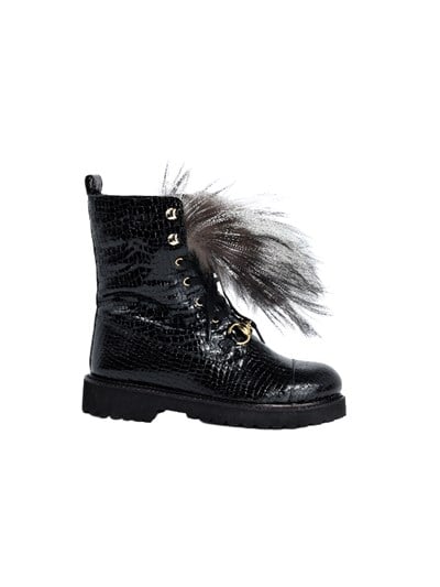 POLETTO  HAKİKİ DERİ  Bot Düz  6319 24 V2 P