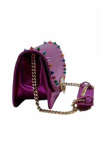 POLETTO  HAKİKİ DERİ FUSYA Çanta Omuz askılı CNT 755 V5