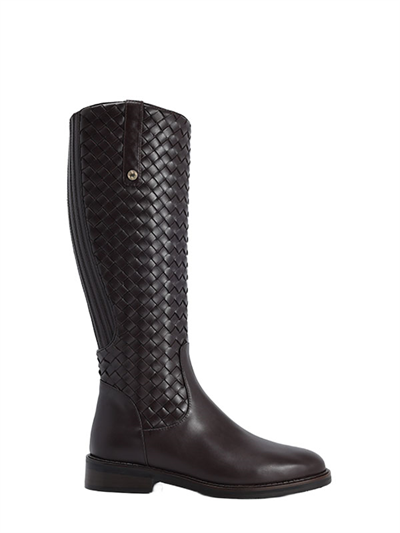 POLETTO  HAKİKİ DERİ KAHVE Çizme Düz  5780 27 V4