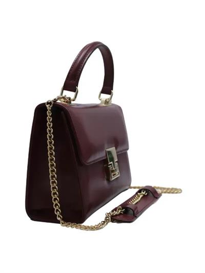 POLETTO  HAKİKİ DERİ KIRMIZI Çanta EL Tutmalı CNT 757 V5