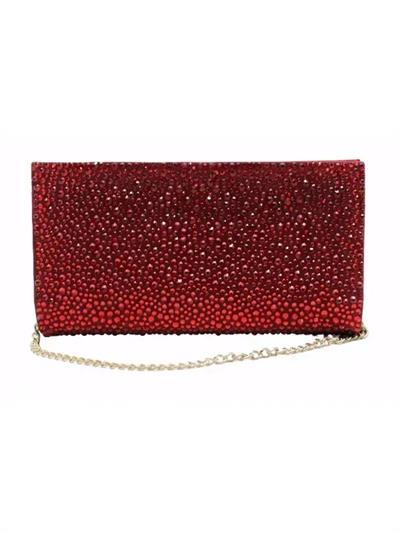 POLETTO  HAKİKİ DERİ KIRMIZI Çanta Gece/Abiye CNT 671