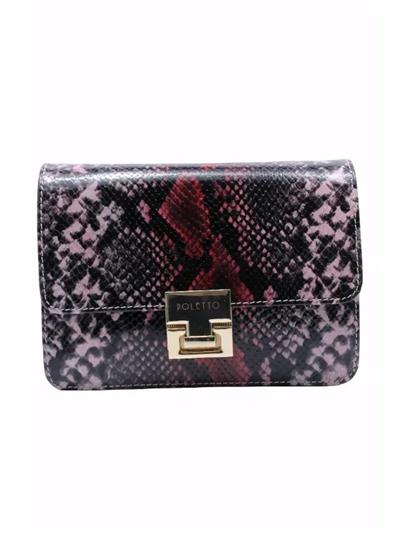 POLETTO  HAKİKİ DERİ KIRMIZI-YESIL Çanta Omuz askılı CNT 802 V1