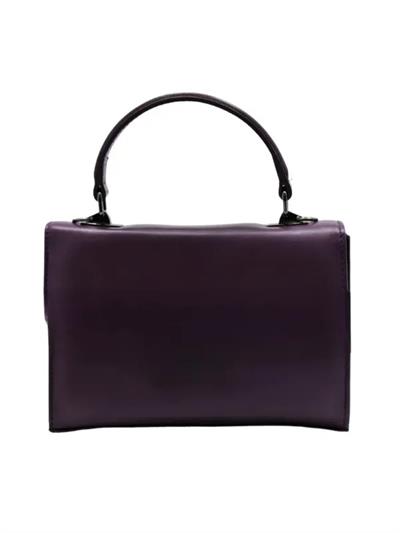 POLETTO  HAKİKİ DERİ MOR Çanta EL Tutmalı CNT 757 V5
