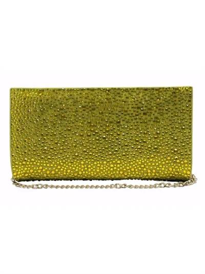 POLETTO  HAKİKİ DERİ SARI Çanta Gece/Abiye CNT 671