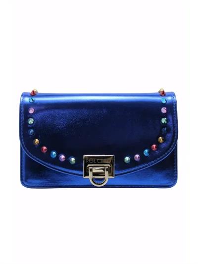 POLETTO  HAKİKİ DERİ SAX MAVI Çanta Omuz askılı CNT 755 V5