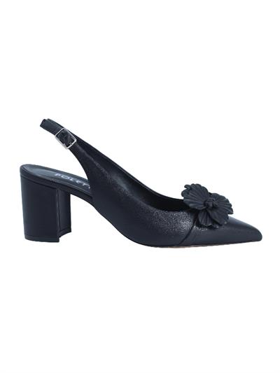 POLETTO  HAKİKİ DERİ SIYAH Ayakkabı Stiletto 9841 100 V2