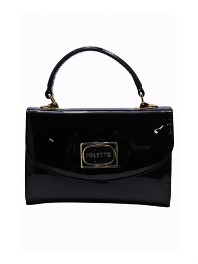 POLETTO  HAKİKİ DERİ SIYAH Çanta EL Tutmalı CNT 807