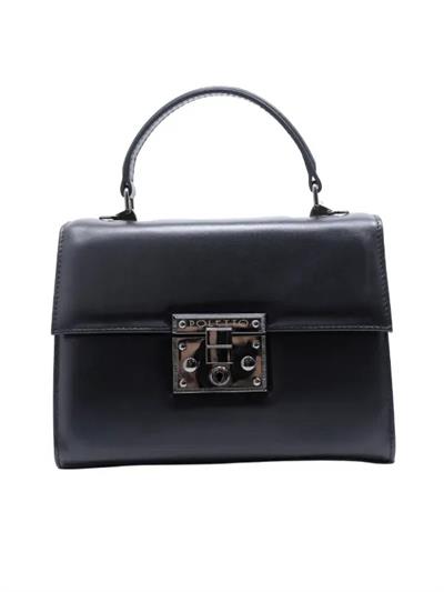 POLETTO  HAKİKİ DERİ SIYAH Çanta EL Tutmalı CNT 776 V1