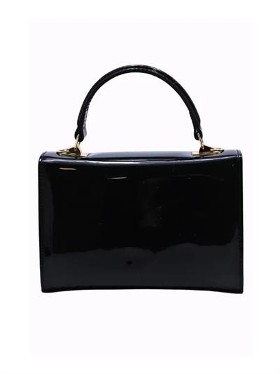 POLETTO  HAKİKİ DERİ SIYAH Çanta EL Tutmalı CNT 757 V5