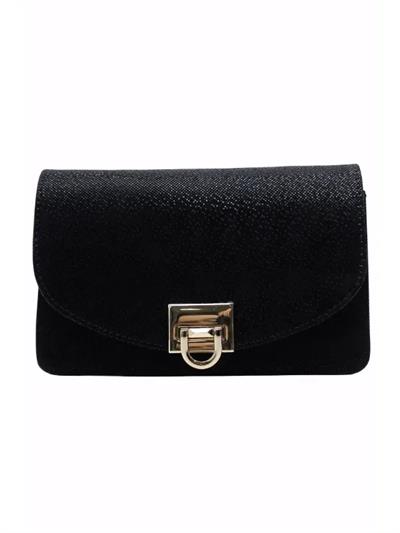 POLETTO  HAKİKİ DERİ SIYAH Çanta Omuz askılı CNT 755