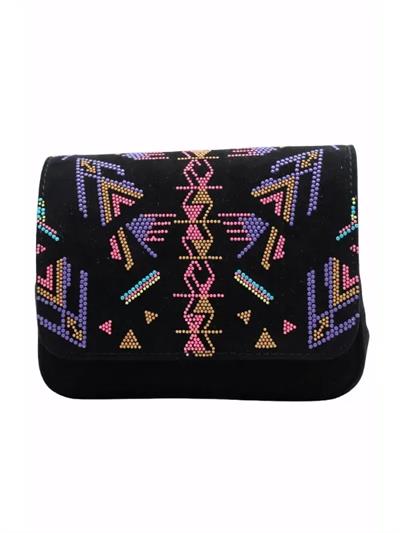 POLETTO  HAKİKİ DERİ SIYAH Çanta Omuz askılı CNT 567 V1