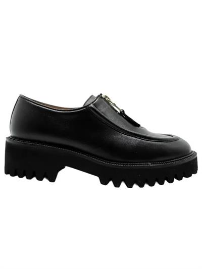 POLETTO  HAKİKİ DERİ SIYAH Loafer Düz 780 14