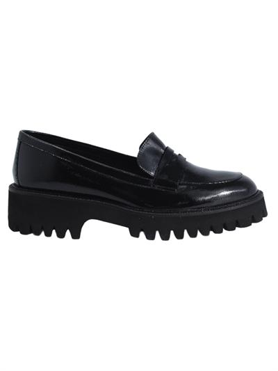 POLETTO  HAKİKİ DERİ SIYAH Loafer Düz 780 15