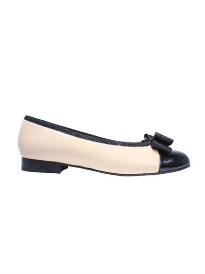 POLETTO  HAKİKİ DERİ SIYAH-NOHUT Babet Kapalı 69 01 V1