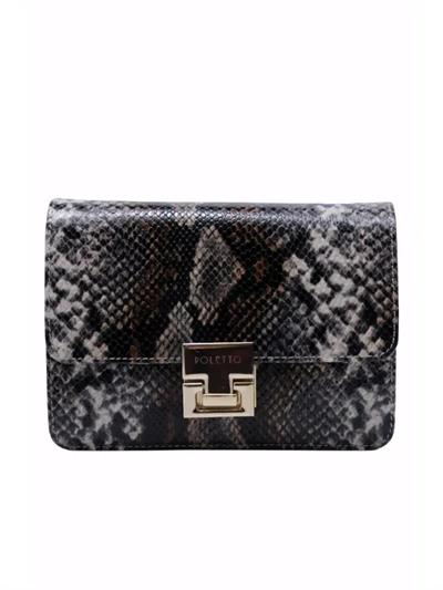 POLETTO  HAKİKİ DERİ TABA KAHVE Çanta Omuz askılı CNT 802 V1