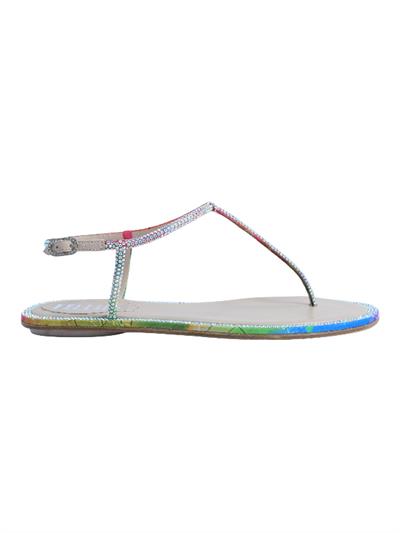 POLETTO  HAKİKİ DERİ /TEKSTİL NOHUT Sandalet Düz Terlik 0197 29