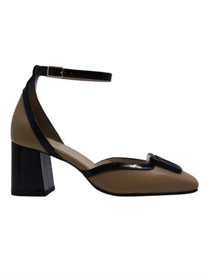 POLETTO  HAKİKİ DERİ TOPRAK-SIYAH Ayakkabı Günlük 230 16