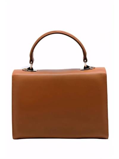 POLETTO  HAKİKİ DERİ TURUNCU Çanta EL Tutmalı CNT 776 V3