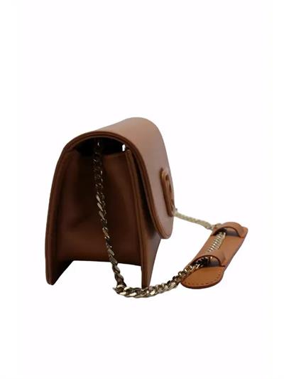 POLETTO  HAKİKİ DERİ TURUNCU Çanta Omuz askılı CNT 755 V1