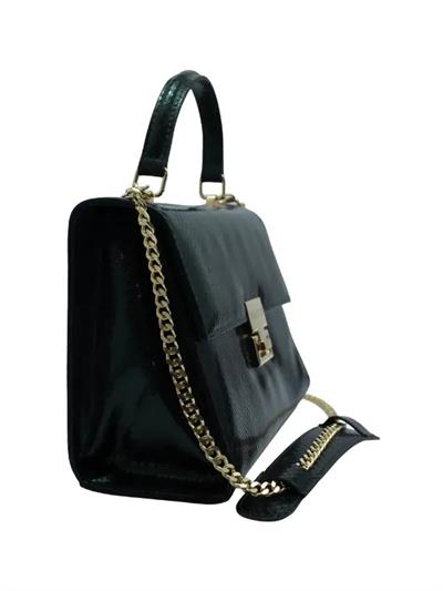 POLETTO  HAKİKİ DERİ YESIL Çanta EL Tutmalı CNT 776 V3