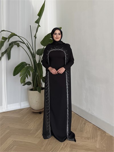 BEYHAN BUTİKAbaya Siyah