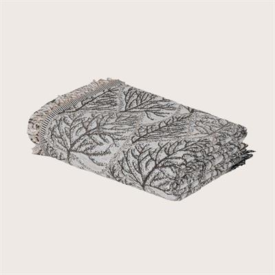 Jakarlı Pamuk Vintage Çok Amaçlı Koltuk Örtüsü 180x220