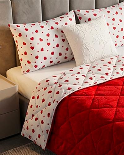 Premium Kalpli Çift Kişilik Wellsoft Yorgan Seti 195x215 Cm