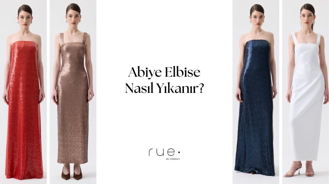 Abiye Elbise Nasıl Yıkanır?